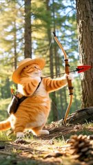 Cat😺 and rabbit🐇 Story... By AI CATS STORY.