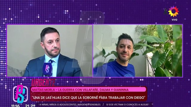 Matías Morla vs Claudia Villafañe