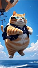 Cat😺 and Crab🦀 Story... By AI CATS STORY.