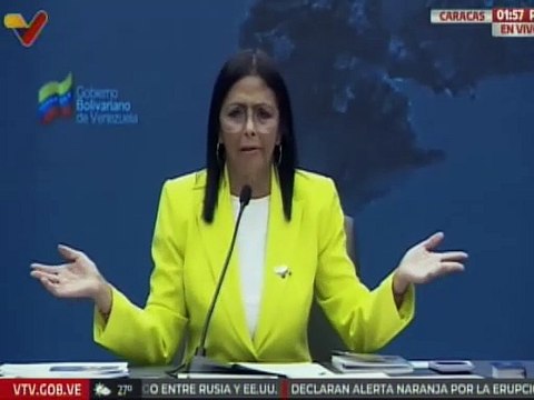 Vpdta. Delcy Rodríguez: La migración causa la desesperanza política producto del asedio económico