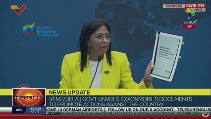 Delcy Rodriguez: that's why we need to leave testimony of the truth