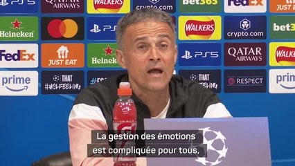PSG - Luis Enrique : "Être à 100%, pas à 105%"