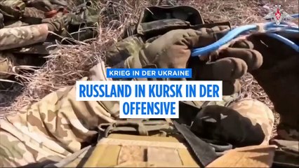 Kursk-Gaspipeline-Angriff: Ukrainische Armee wurde von russischen Soldaten überrascht