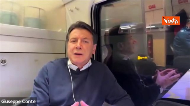 Conte: In treno per Strasburgo per dire basta soldi in armi