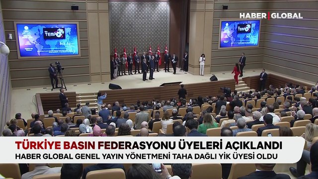 Türkiye Basın Federasyonu üyeleri açıklandı | Haber Global Genel Yayın Yönetmeni Taha Dağlı YİK üyesi oldu