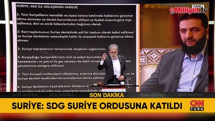 Suriye: SDG ile anlaşmaya varıldı