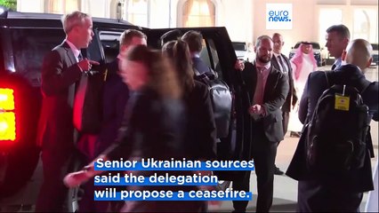 Ukraine to propose its own ceasefire deal in US talks in Saudi Arabia