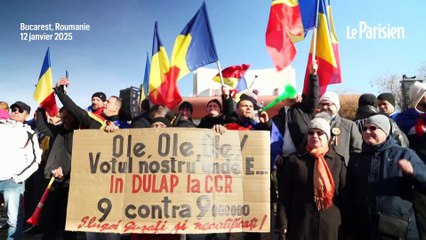 Soirée de chaos en Roumanie après l'exclusion du candidat pro-russe à la présidentielle