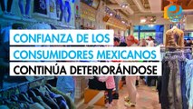 Confianza de los consumidores mexicanos continúa deteriorándose; retrocedió 0.3 puntos en febrero