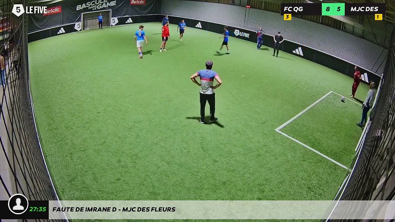Faute de Imrane D - MJC DES FLEURS
