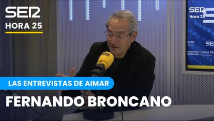 Fernando Broncano, filósofo: "El miedo produce fascismo"