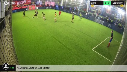 Faute de Lucas M - LES VERTS
