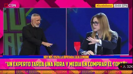 Lilia Lemoine y la defensa imposible: entre tecnicismos vacíos y desmentidas en vivo