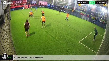 Faute de Pablo V - FC SOURIRE