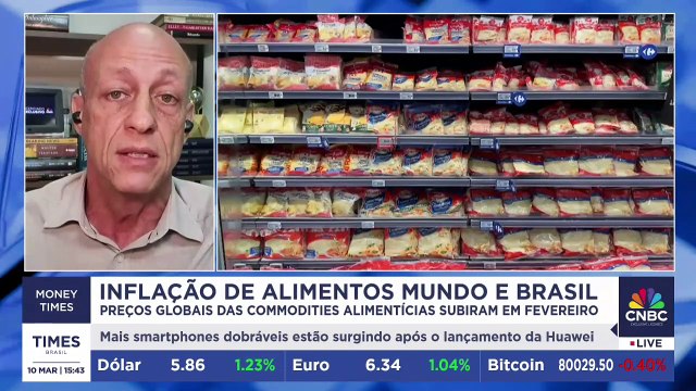 Como está inflação de alimentos no mundo comparado ao Brasil? Alberto Ajzental responde e analisa