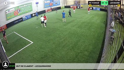 But de Clément - Les Barbarins