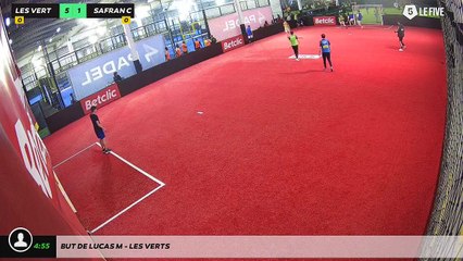 But de Lucas M - Les Verts