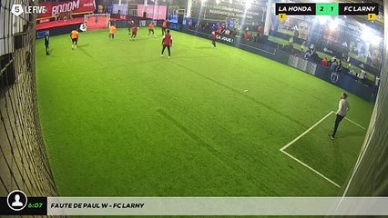 Faute de Paul W - Fc Larny