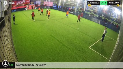 Faute de Paul W - Fc Larny