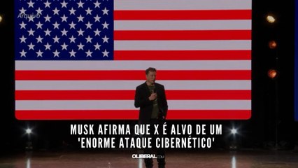 Musk afirma que X é alvo de um 'enorme ataque cibernético'