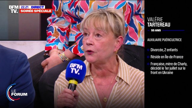 Valérie Tartereau, mère d'un jeune français mort sur le front en Ukraine: Je ne voudrais pas que d'autres mamans perdent leur fils