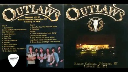 OUTLAWS...01. Commercial, Dennis McNamara Introduction & Star Wars music - 02. Hurry Sundown - 03. Lover Boy