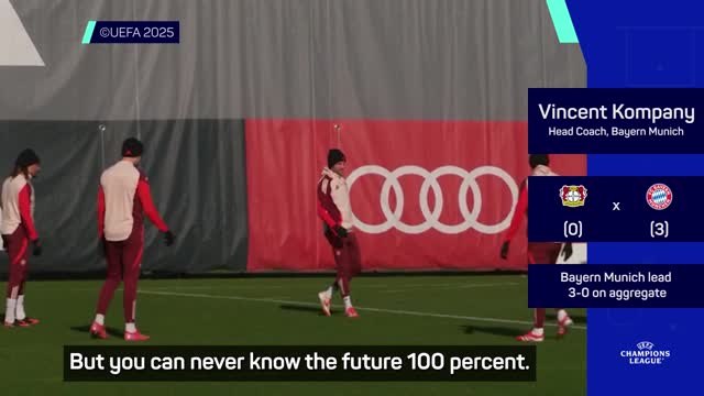Kompany keeping focused on Bayern's qualities ahead of Leverkusen