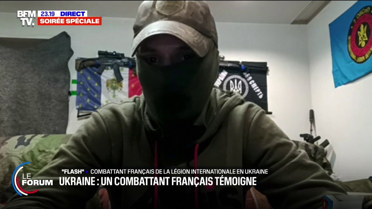 "Militairement, ça devient de plus en plus usant": le témoignage de "Flash", combattant français dans la légion étrangère en Ukraine