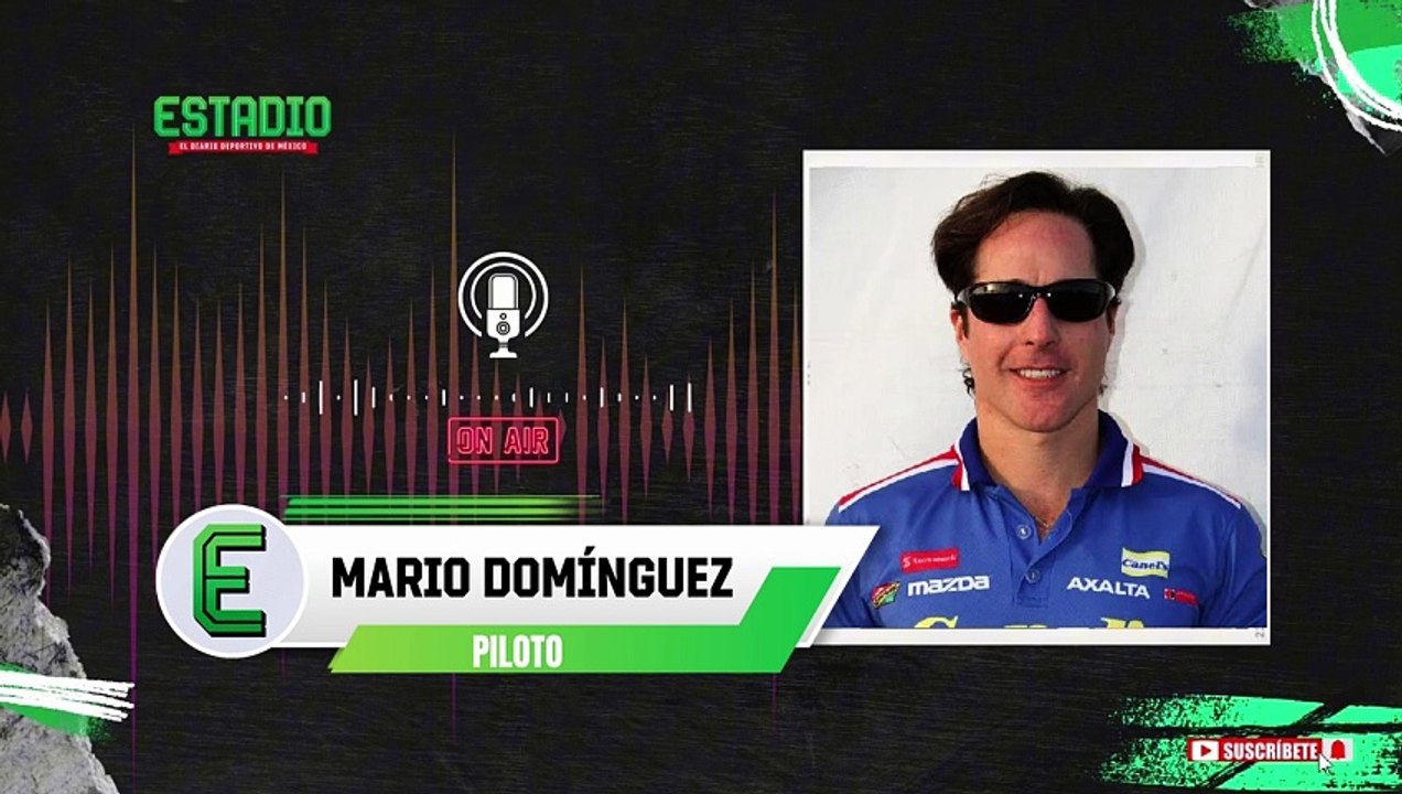 "Habrá mínimo tres equipos peleando la punta en CADA CARRERA TODA LA TEMPORADA": Mario Domínguez | Estadio Deportes