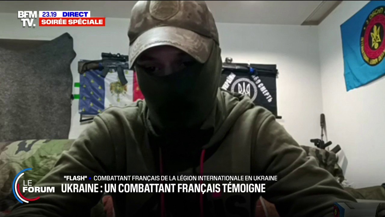 "Militairement, ça devient de plus en plus compliqué": le témoignage de "Flash", combattant français dans la légion étrangère en Ukraine