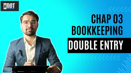 ACCA FA1 | Kaplan Chapter 03 (Part 1) | Double Entry Bookkeeping | TwoDots2Solutions