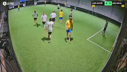 Les Accros - Milan A Chier 10/03 à 19:37 - Football Terrain 2 (LeFive Pau)