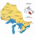 Map of Ontario Province. Peta Provinsi Ontario. Ontario Province Map. Map of Ontario. Peta Ontario. Ontario Map. Map of Province of Ontario. Province of Ontario Map