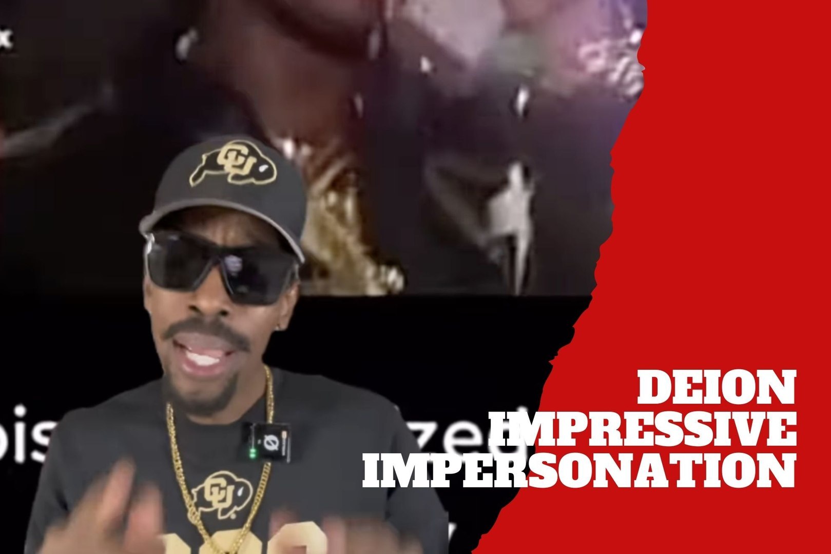 He nailed it! Deion Sanders is very impressed with an impersonator who sounds just like him