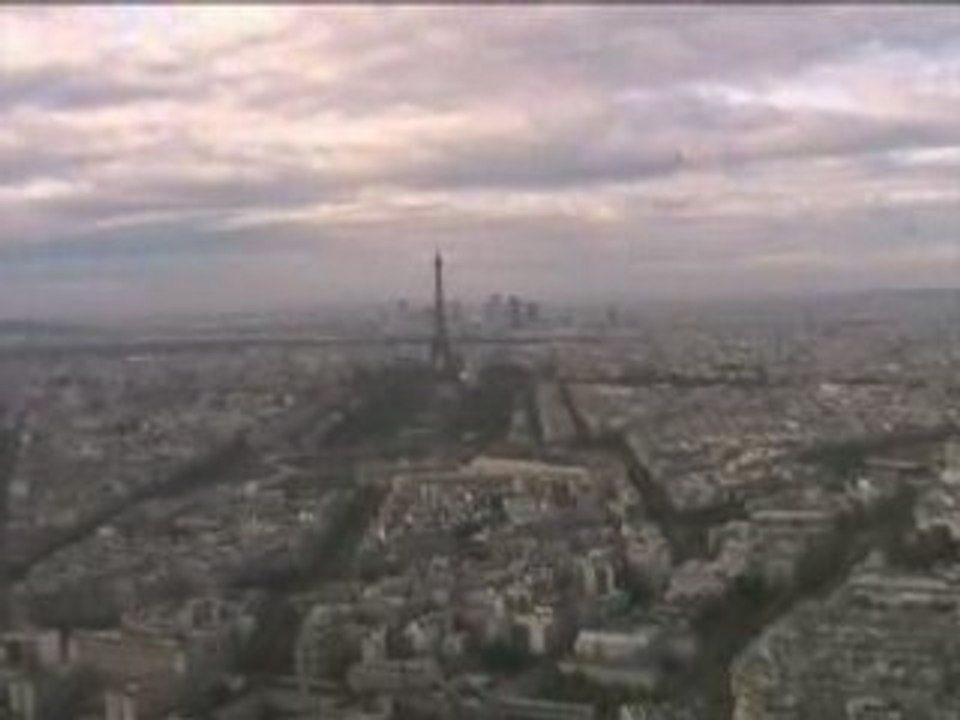 LA tour eiffel vu de montparnasse
