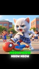 Cat Fights Spiderman in School and Wins