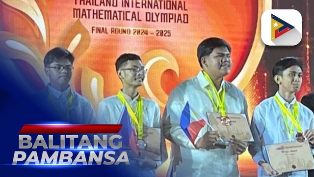 Dalawang estudyante ng Iligan City, nag-uwi ng bronze medal mula sa Mathematical Olympiad sa Thailand