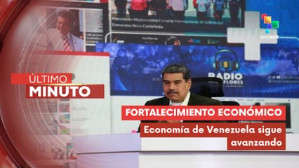 Presidente Maduro afirmó que la economía venezolana seguirá creciendo