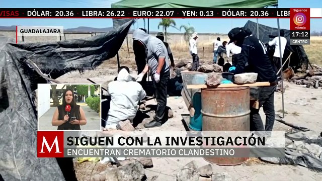 Continúan las investigaciones sobre el crematorio clandestino localizado en Jalisco