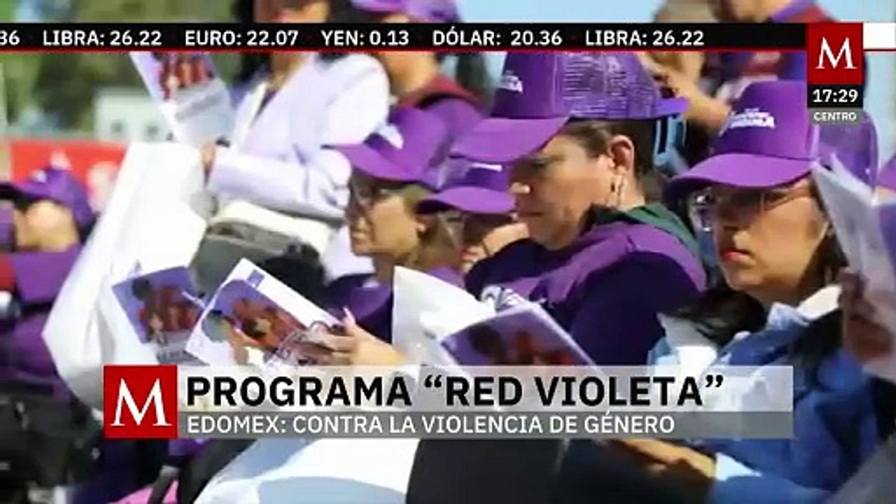 Azucena Cisneros presenta ‘Red violeta’ para mujeres de Ecatepec, Estado de México