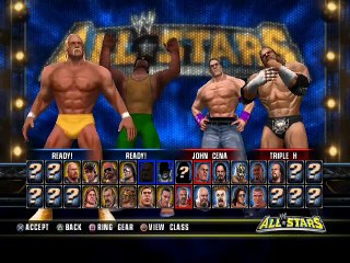 WWE All-Stars online multiplayer - ps2