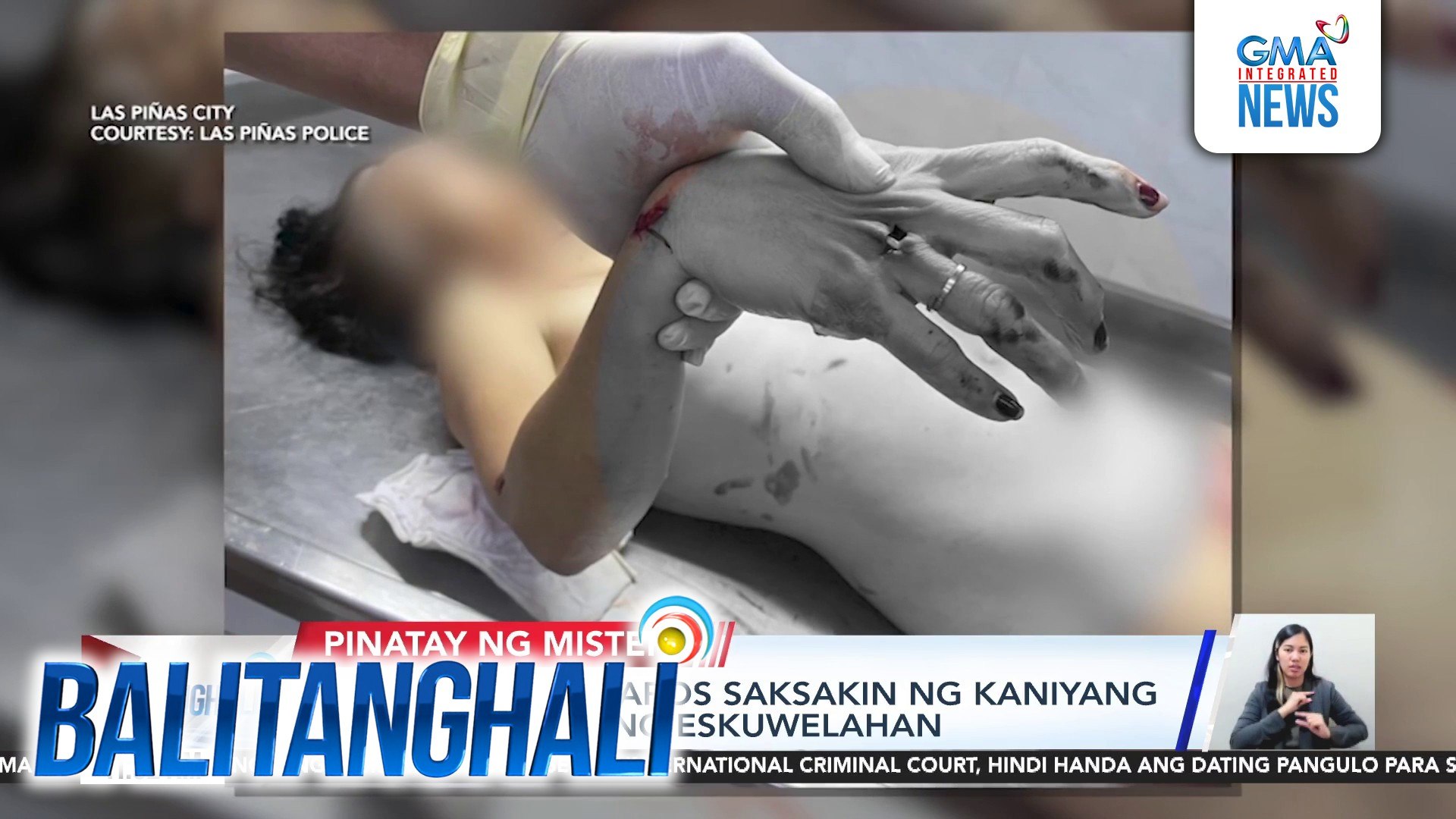 Guro, patay matapos saksakin ng kaniyang mister sa loob ng eskuwelahan |  Balitanghali