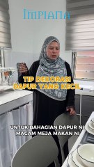 Tip dekorasi untuk ruang dapur yang kecil! 😁