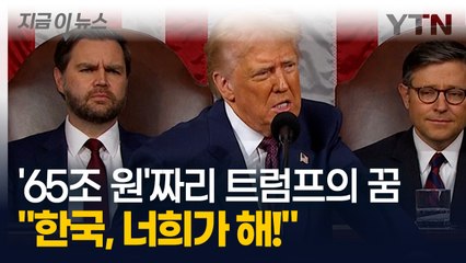 천문학적 금액 요구되는 트럼프의 꿈...공개적으로 '한국' 언급하며 지원 요구 [지금이뉴스] / YTN