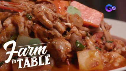 Chef JR Royol cooks ‘Chicken Feet Afritada’ | Farm To Table