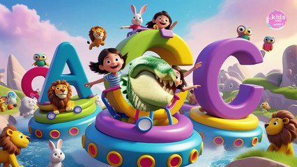 ABC Song animals _ Learn ABC Alphabet for Children _ Alphabet Mat _ Kids Songs & Nursery Rhymes _