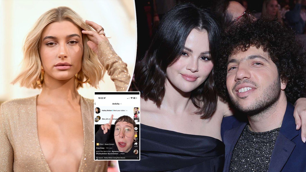 Hailey Bieber Responds To Controversy Over Liking Alleged Hate Video For Selena Gomez And Benny Blanco