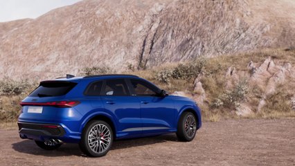 Audi SQ5 SUV – Fahrwerkstechnologie – Animation
