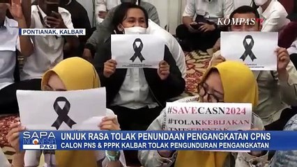 CPNS dan CPPPK Kalimantan Barat Tolak Pengunduran Pengangkatan, Datangi Kantor Gubernur