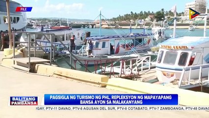 Pagsigla ng turismo ng PH, repleksyon ng mapayapang bansa ayon sa Malacañang;